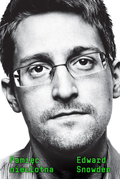 Okładka książki Pamięć nieulotna Edward Snowden